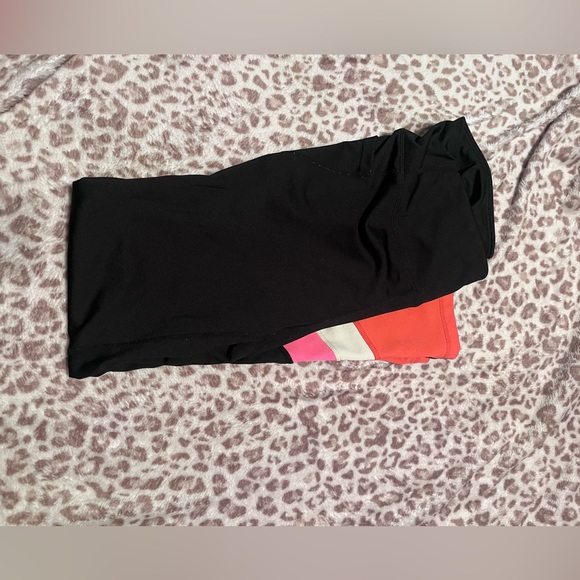 Black multicolored leggings - Picture 3 of 3